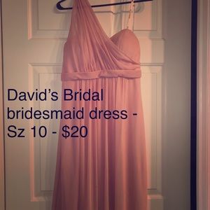 David’s Bridal bridesmaid dress